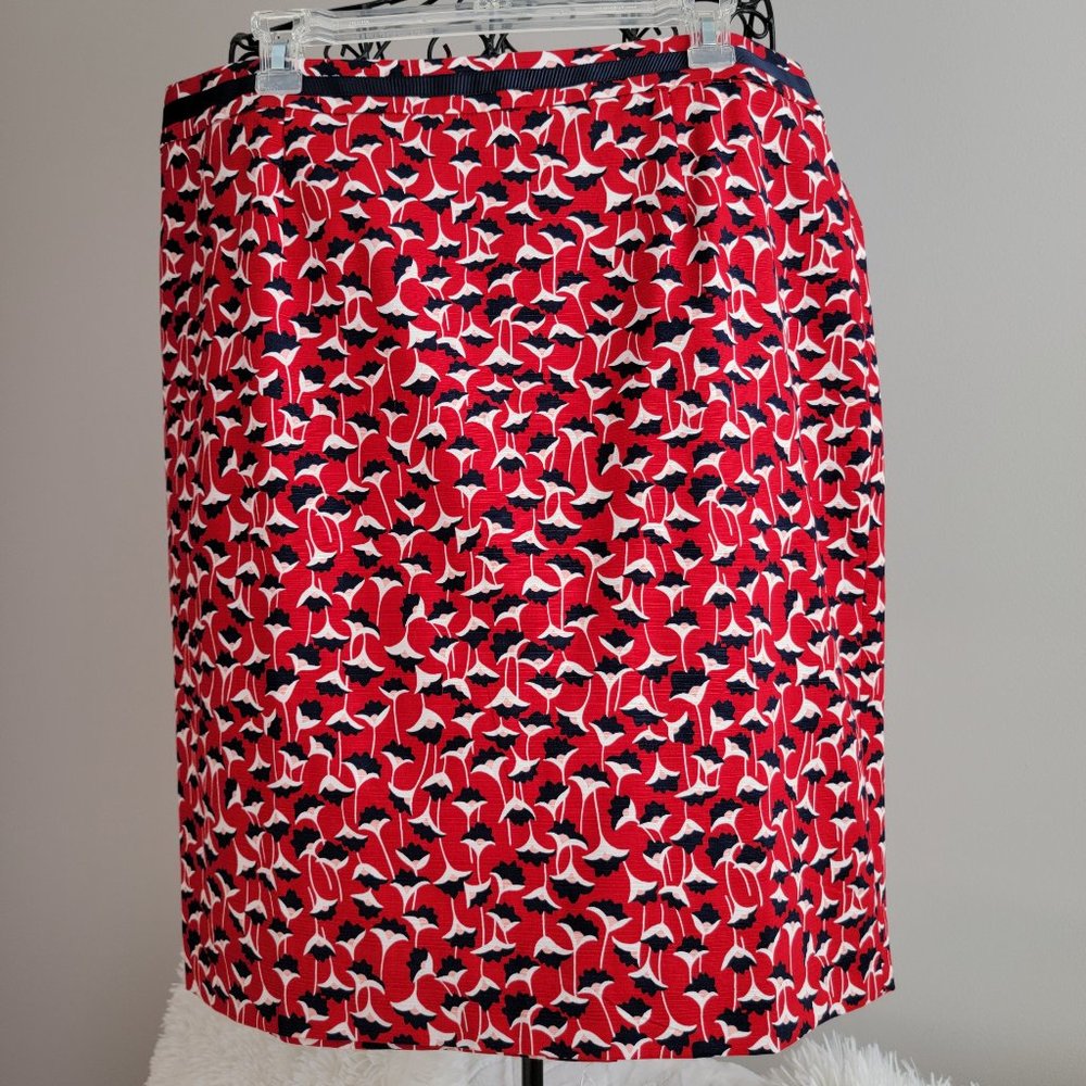 EUC Boden Contemporary Floral Skirt, Size 14